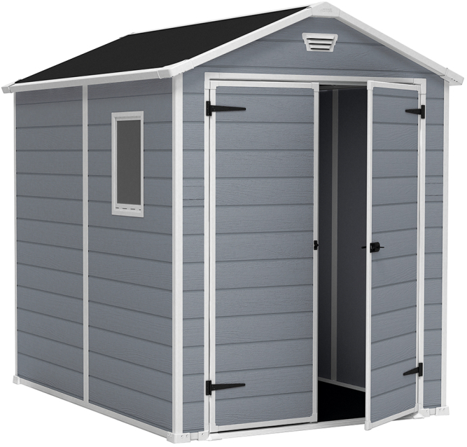 Сарай Манор 6x8DD (Manor 6x8DD), серый