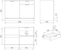 Стол С-120 Смарт