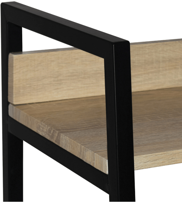 Стеллаж на металлокаркасе BRABIX LOFT SH-002