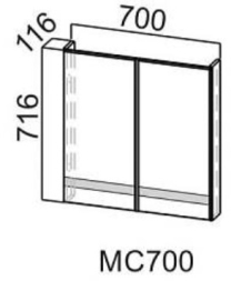 Модуль под стиральную машину МС700  Бостон
