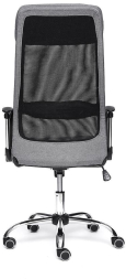 Кресло PROFIT ткань, серый/черный