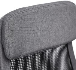 Кресло PROFIT ткань, серый/черный