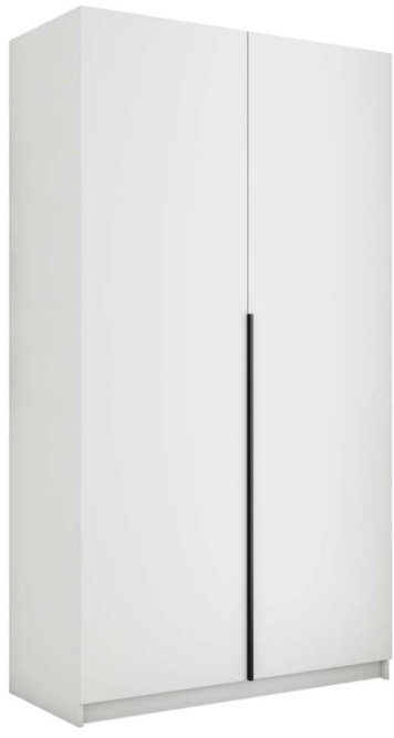 Шкаф Локер 2-х дверный (Распашной) Белый снег