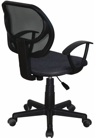 Кресло компактное BRABIX &quot;Flip MG-305&quot;, ткань TW, серое/черное, 531951