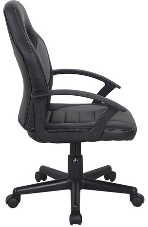 Кресло компьютерное BRABIX &quot;Spark GM-201&quot;, экокожа, черное/серое, 532504