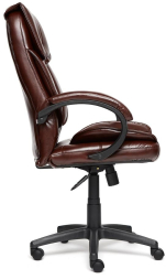 Кресло OREON кож/зам, коричневый/коричневый перфорированный, 2 TONE/2 TONE /06