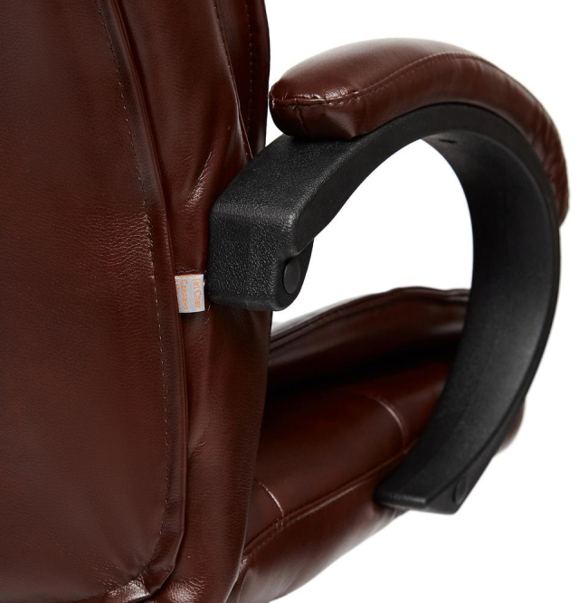 Кресло OREON кож/зам, коричневый/коричневый перфорированный, 2 TONE/2 TONE /06