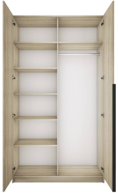 Шкаф Локер 2-х дверный (Распашной) Сонома