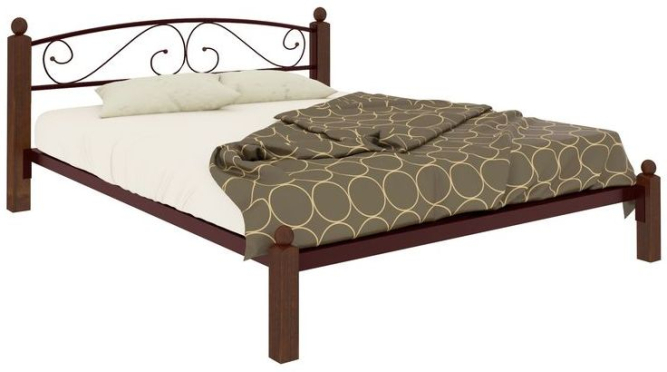 Металлическая кровать Вероника Lux