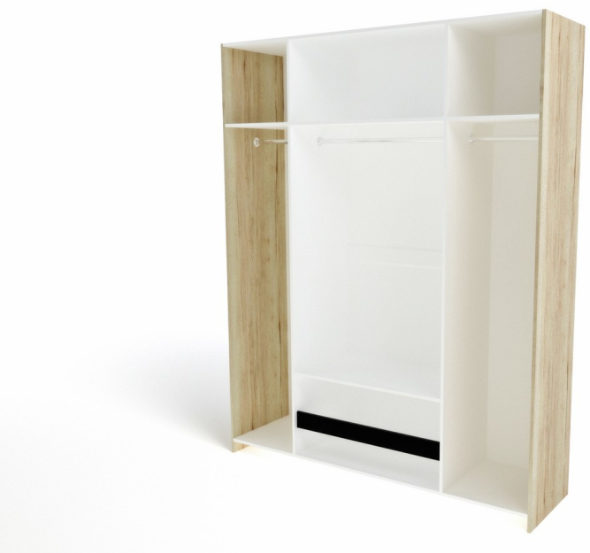 Шкаф 4-х дверный Мале