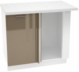 Шкаф нижний угловой Кухня Валерия ШНУ 990М (глянец)