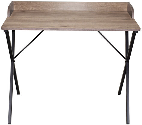 Стол на металлокаркасе BRABIX &quot;LOFT CD-008&quot;, 900х500х780 мм, цвет морёный дуб, 641863