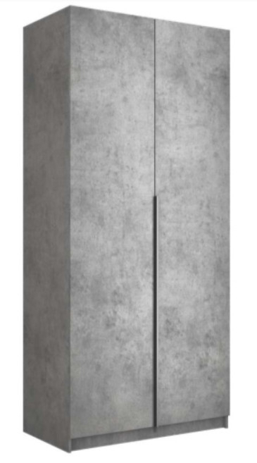 Шкаф Локер 2-х дверный (Распашной) Бетон