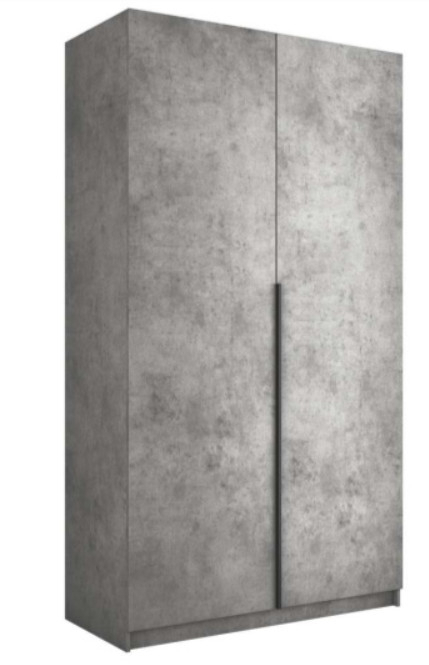 Шкаф Локер 2-х дверный (Распашной) Бетон