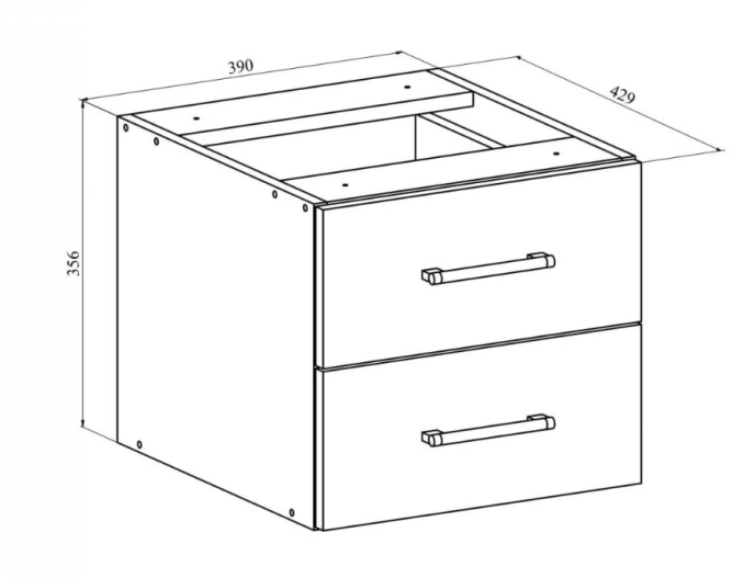 Тумба подвесная ОФ-21