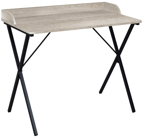 Стол на металлокаркасе BRABIX &quot;LOFT CD-008&quot;, 900х500х780 мм, цвет дуб антик, 641864