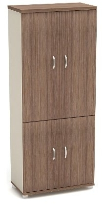 Шкаф высокий закрытый (4 двери) К5 Модерн (М46+М52*2+М53*2+М45)