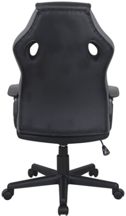 Кресло компьютерное BRABIX &quot;Fighter GM-008&quot;, экокожа, черное/серое, 532507
