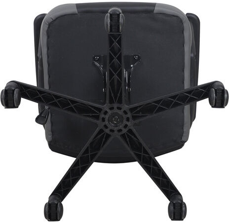 Кресло компьютерное BRABIX &quot;Fighter GM-008&quot;, экокожа, черное/серое, 532507