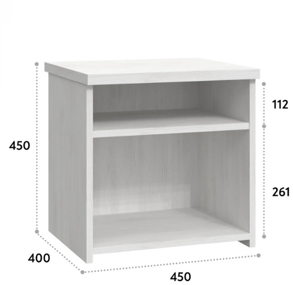Тумба прикроватная для гостиниц Виктория ВИ-15