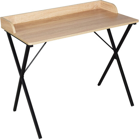 Стол на металлокаркасе BRABIX &quot;LOFT CD-008&quot;, 900х500х780 мм, цвет дуб натуральный, 641865