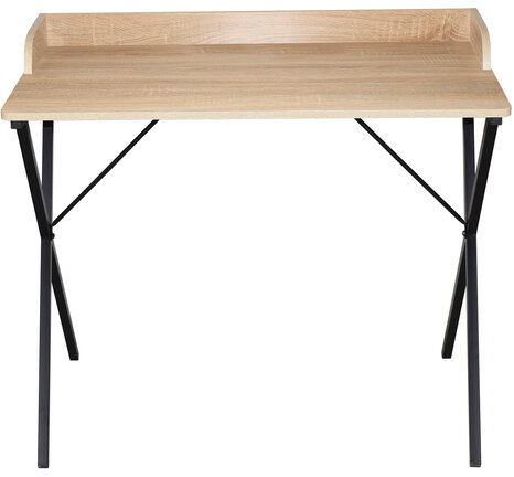 Стол на металлокаркасе BRABIX &quot;LOFT CD-008&quot;, 900х500х780 мм, цвет дуб натуральный, 641865