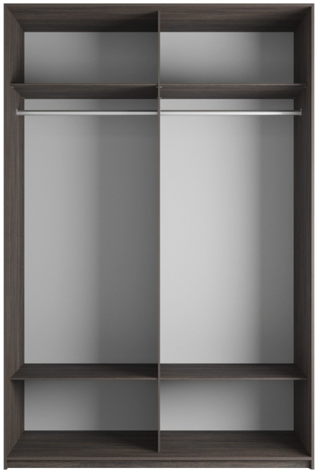 Шкаф-купе Эста 2-х дверный (ЛДСП) Венге Мали