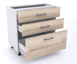 Стол Дублин СЯ-80 с ящиками без столешницы