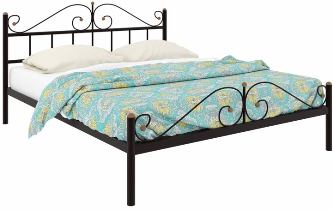 Металлическая кровать Диана Plus