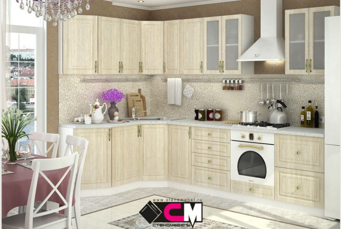 Кухня Юлия Дуб сонома (1,65*3,05 м) модульная