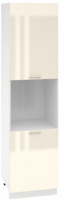 Шкаф пенал высокий Кухня Валерия ШП 600Н (глянец)