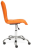 Кресло ZERO кож/зам, оранжевый, 14-43