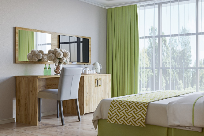 Тумба прикроватная для гостиниц Виктория ВИ-16