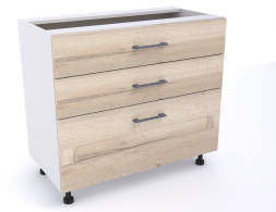 Стол Дублин СЯ-90 с ящиками без столешницы