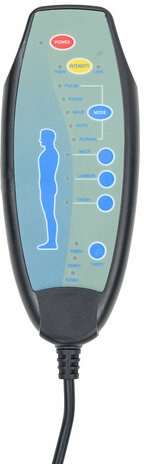 Кресло офисное CROMEX &quot;Lounge MS-007&quot;, подножка, 6 массажных модулей, экокожа, черное, 532960