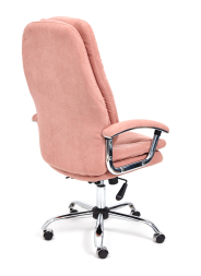 Кресло SOFTY LUX флок , розовый, 137