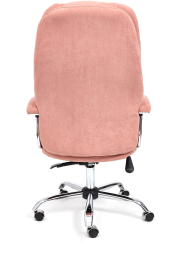 Кресло SOFTY LUX флок , розовый, 137