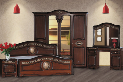 Модульная спальня Азалия  Кубань мебель