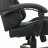 Кресло компьютерное BRABIX &quot;Striker GM-121&quot;, синхромеханизм, 2 подушки, экокожа/велюр, черное/серое, 532961