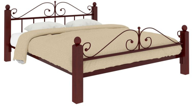 Металлическая кровать Диана LuxPlus