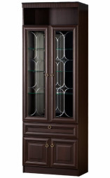 Шкаф для посуды "Инна" 612 (денвер темный)
