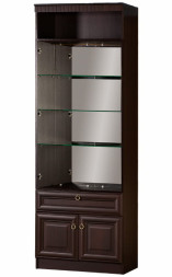 Шкаф для посуды "Инна" 612 (денвер темный)