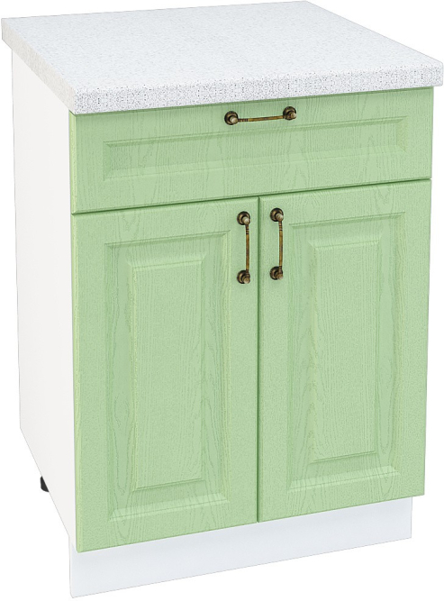 Шкаф нижний 1 ящик с 2 створками Кухня Ницца ШН1Я 600