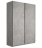 Шкаф-купе Прайм 2-х дверный (ЛДСП) Бетон