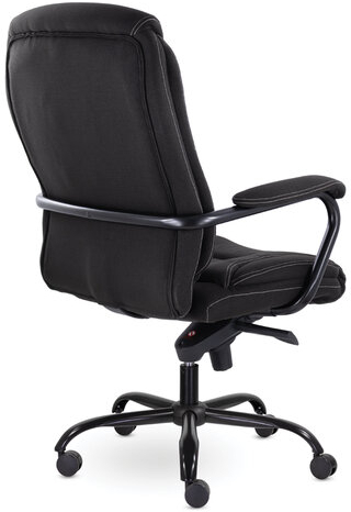 Кресло офисное "Ровер" CH-708, усиленное, НАГРУЗКА до 150 кг, ткань, черное