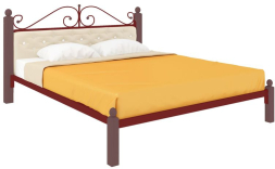 Металлическая кровать Диана Lux мягкая