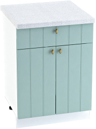 Шкаф нижний 1 ящик с 2 створками Кухня Прованс ШН1Я 600