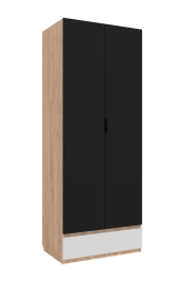 Шкаф для одежды со складной дверью Юниор-4