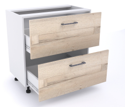 Стол Дублин СЯ(2)-80 с ящиками без столешницы