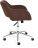 Кресло MODENA хром флок , коричневый, 6